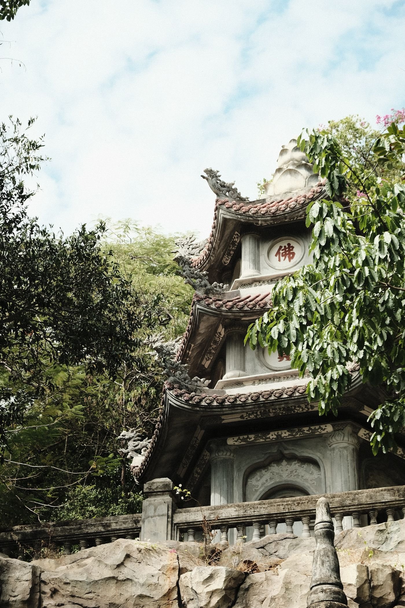 Pagoda tradicional vietnamita